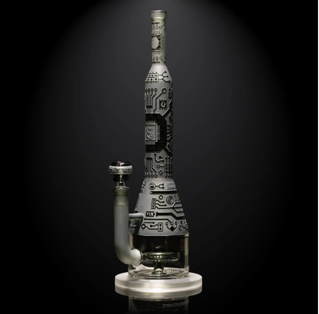 Milkyway Glass Circuitboard: I/O 16″ Water Pipe