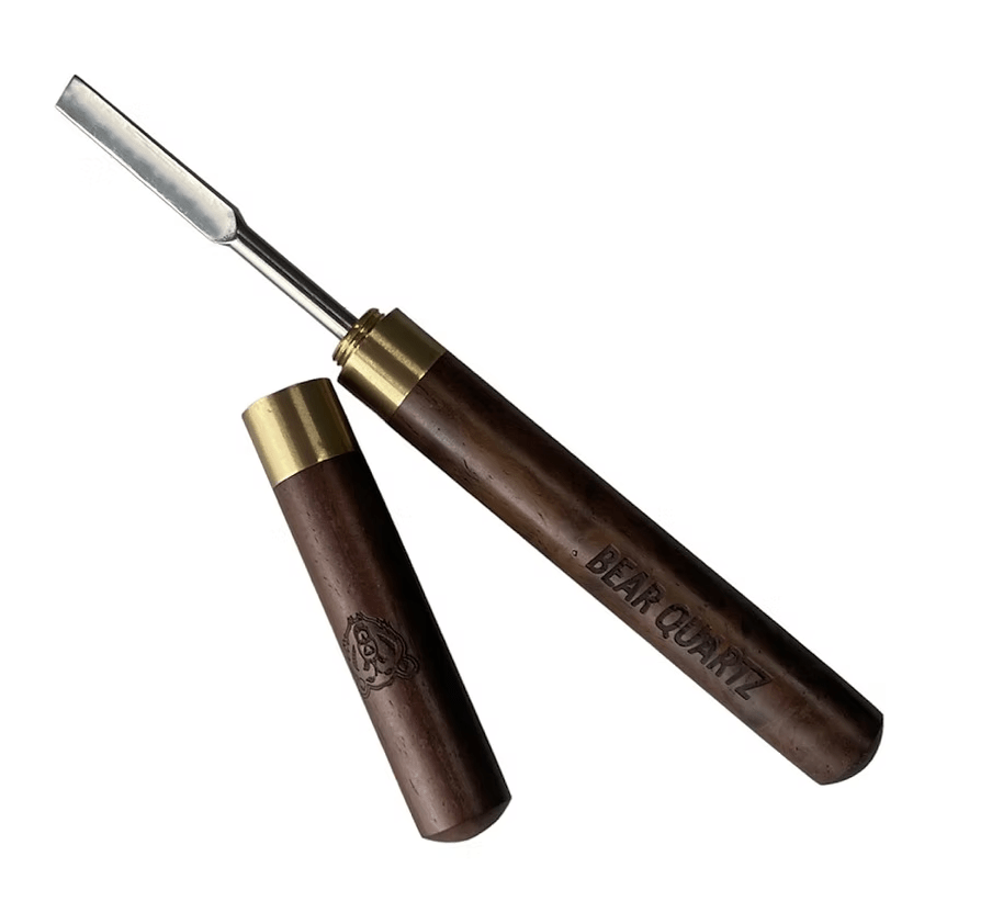 Bear Quartz BQ Pocket Spatula Dab Tool - Glassets
