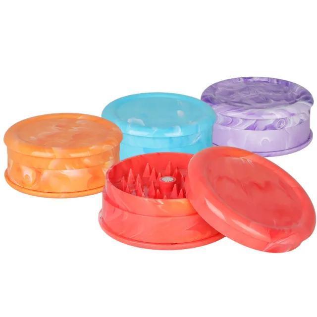 SeshGear Marbled 2-Piece Acrylic Grinders