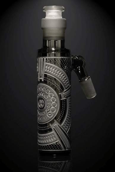 Milkyway Glass Nuclear Wet Ash Catcher (Smoke) - Glassets