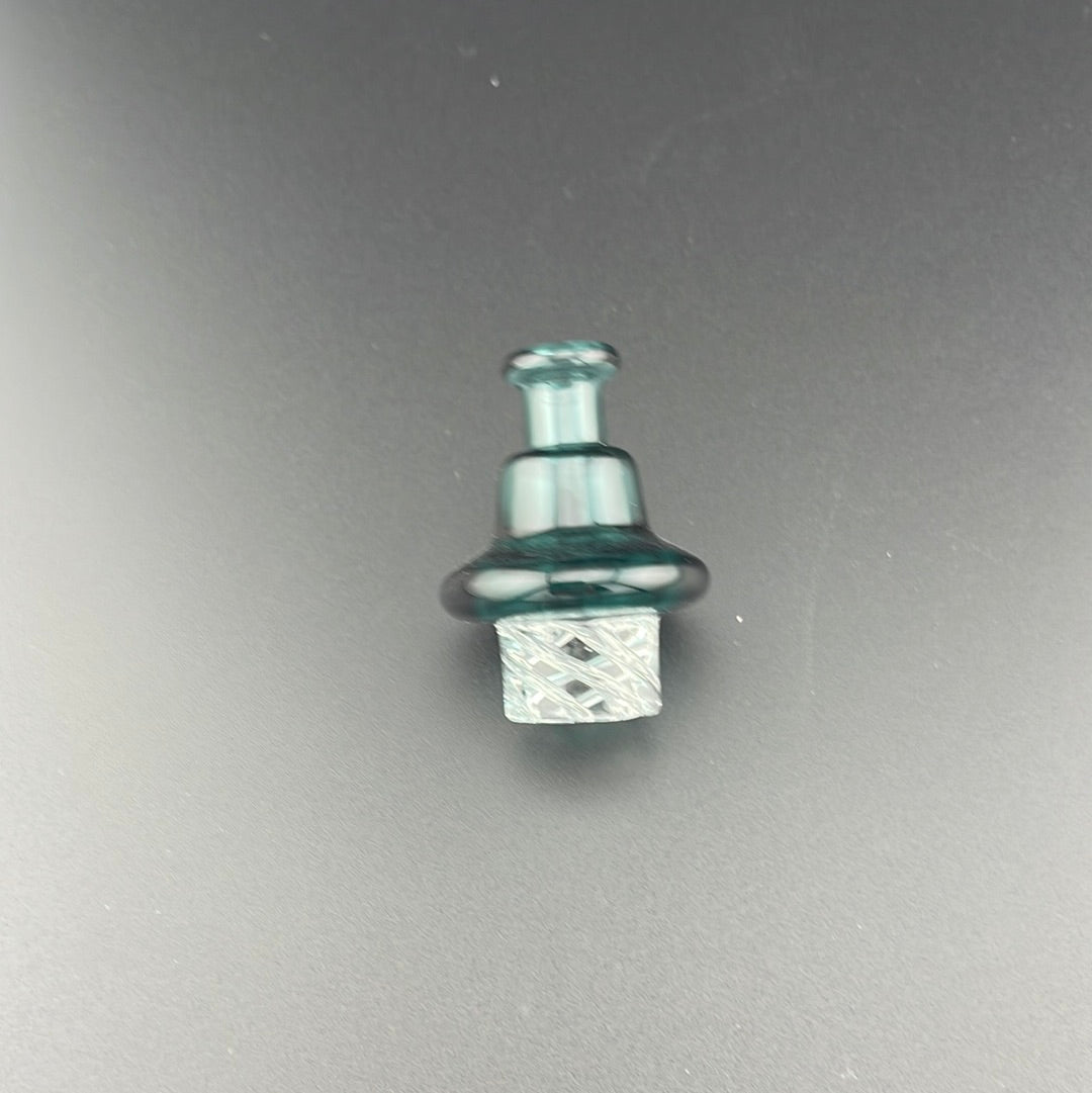 Encore Glass Colored Flat Spinner Caps - Glassets