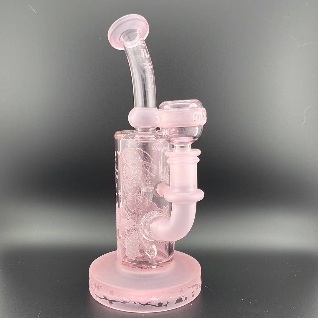 Milkyway Glass Kabuki 8.5" Pink Recycler