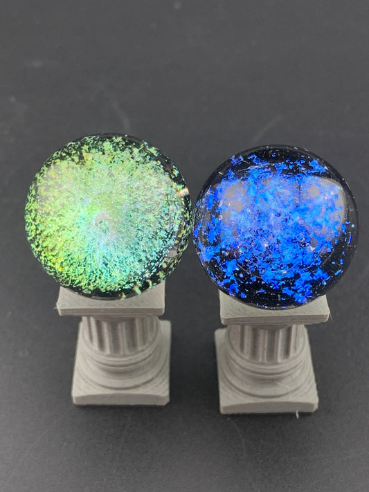 22mm Dichro Marble - Glassets