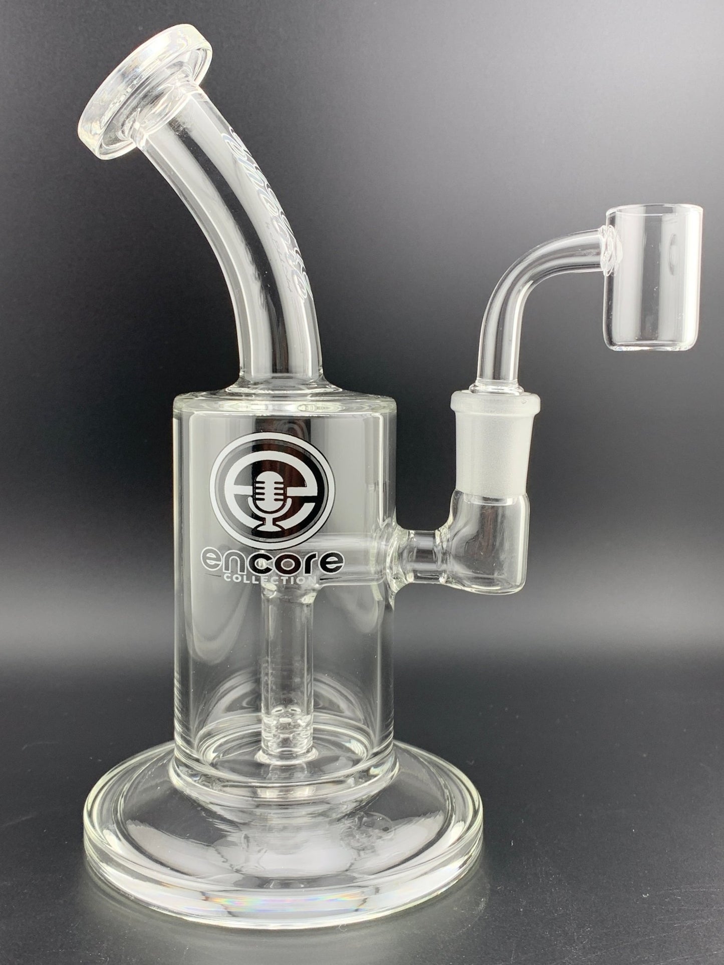 5.5" Clear Downstem in a Jar - Glassets