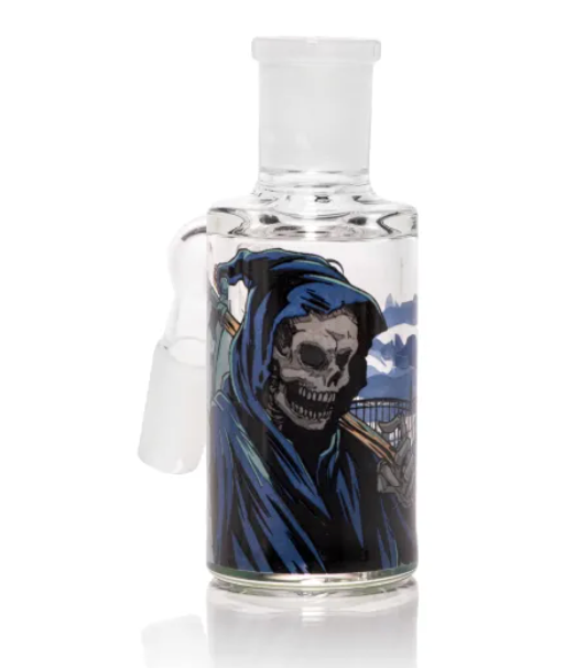 Wormhole Glass Dry Ash Catchers