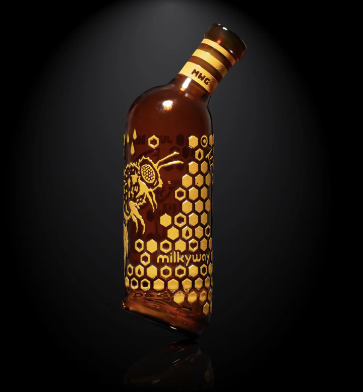 Milkyway Glass Nectar Wet Puffco Peak Attachment