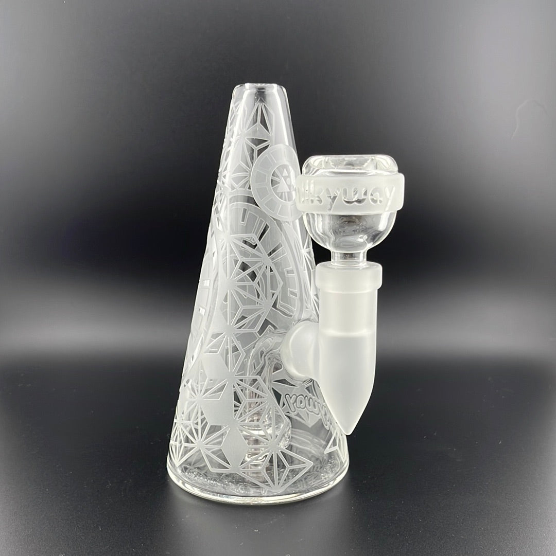 Milkyway Glass Hypnotic 6" Clear Rig