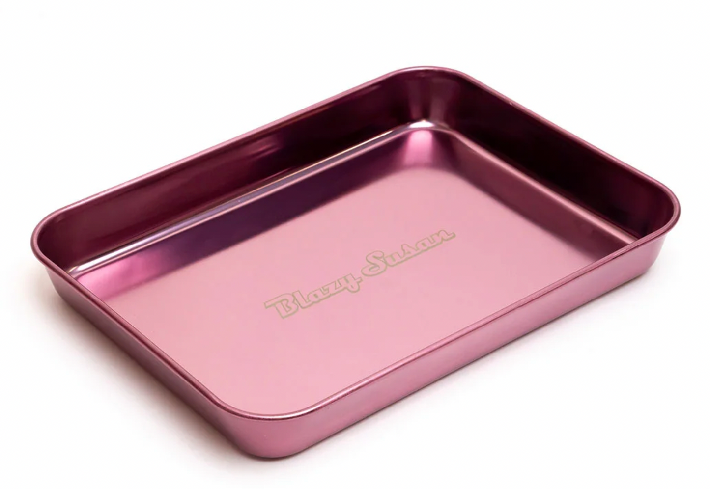 Blazy Susan Metal Rolling Tray