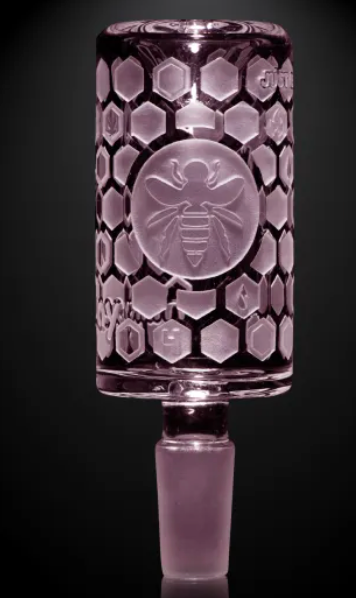 Milkyway Glass Bee Hive Long Bowl
