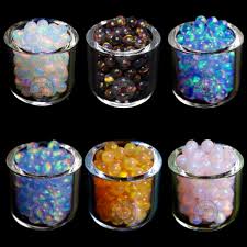 Campfire Quartz Opal Terp Pearls (Assorted Colors/Sizes) - Glassets