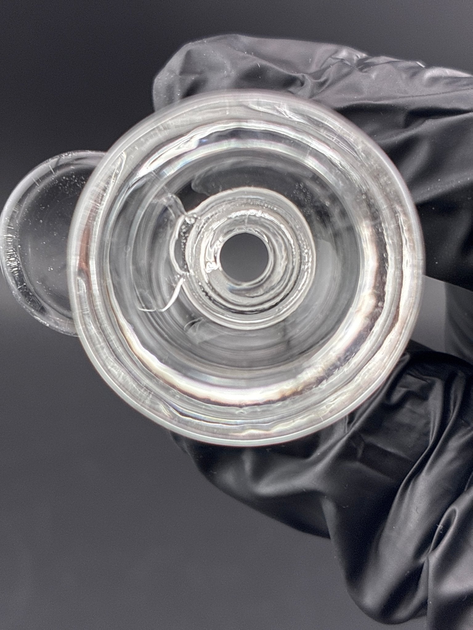 Clear Dish Slide with Handle (14mm) - Glassets