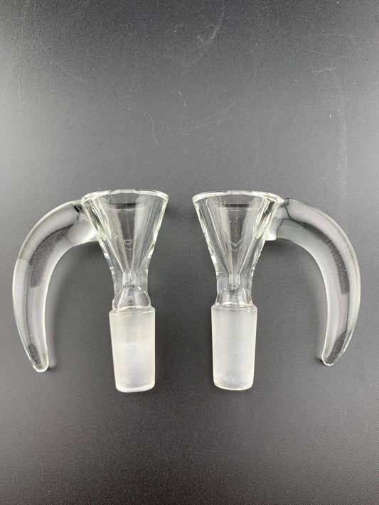 Clear Icicle Horn Slide - Glassets