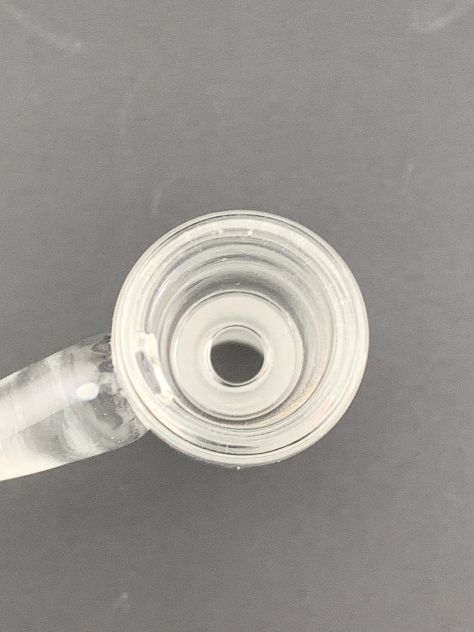 Clear Tea Cup W/ Long Horn Slide - Glassets