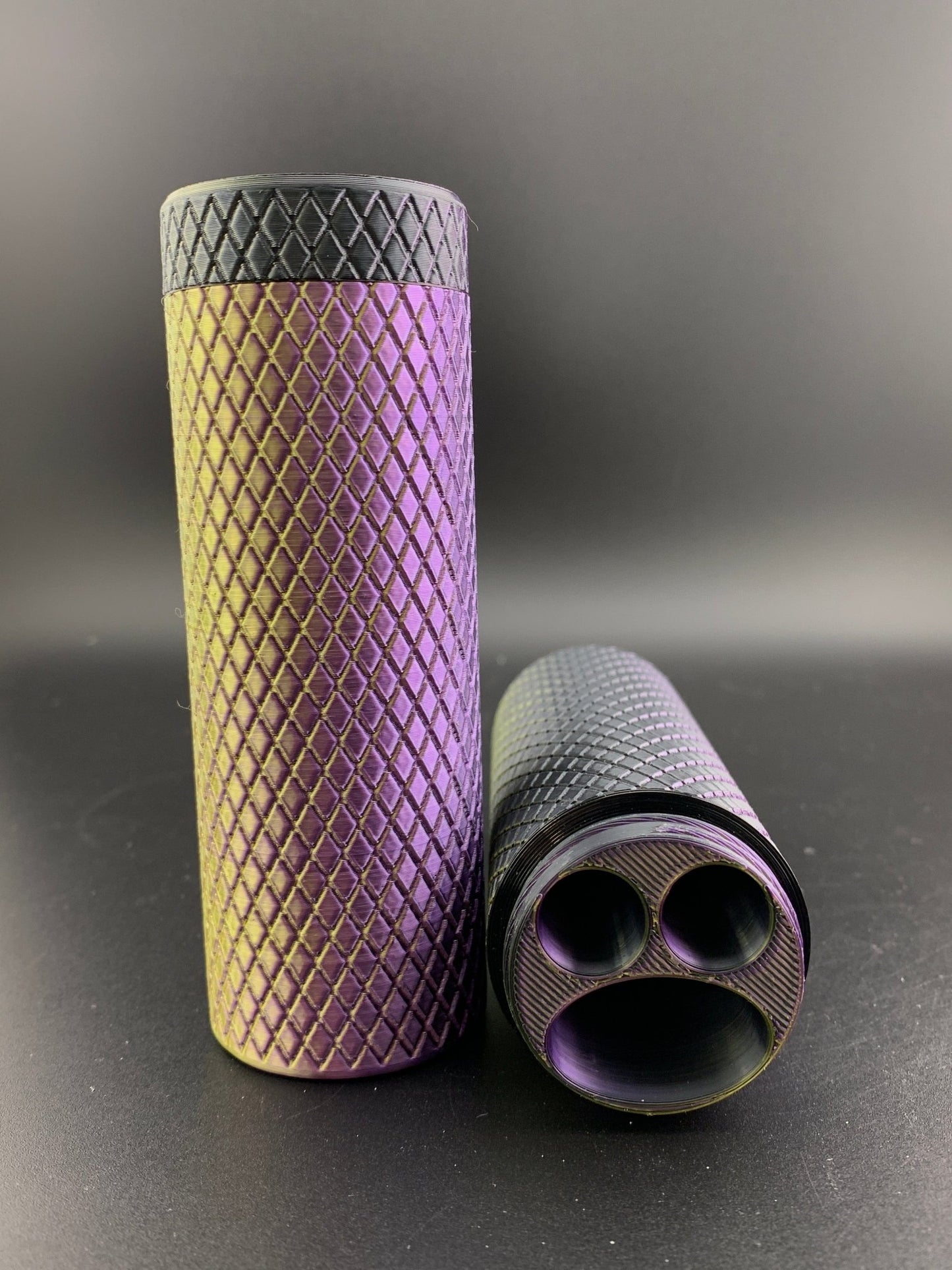 Dual Joint and Lighter Holder (Assorted Colors) - Glassets