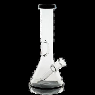 Encore Glass 8" 32mm Beaker Fixed Stem W/ Popped Hole - Glassets