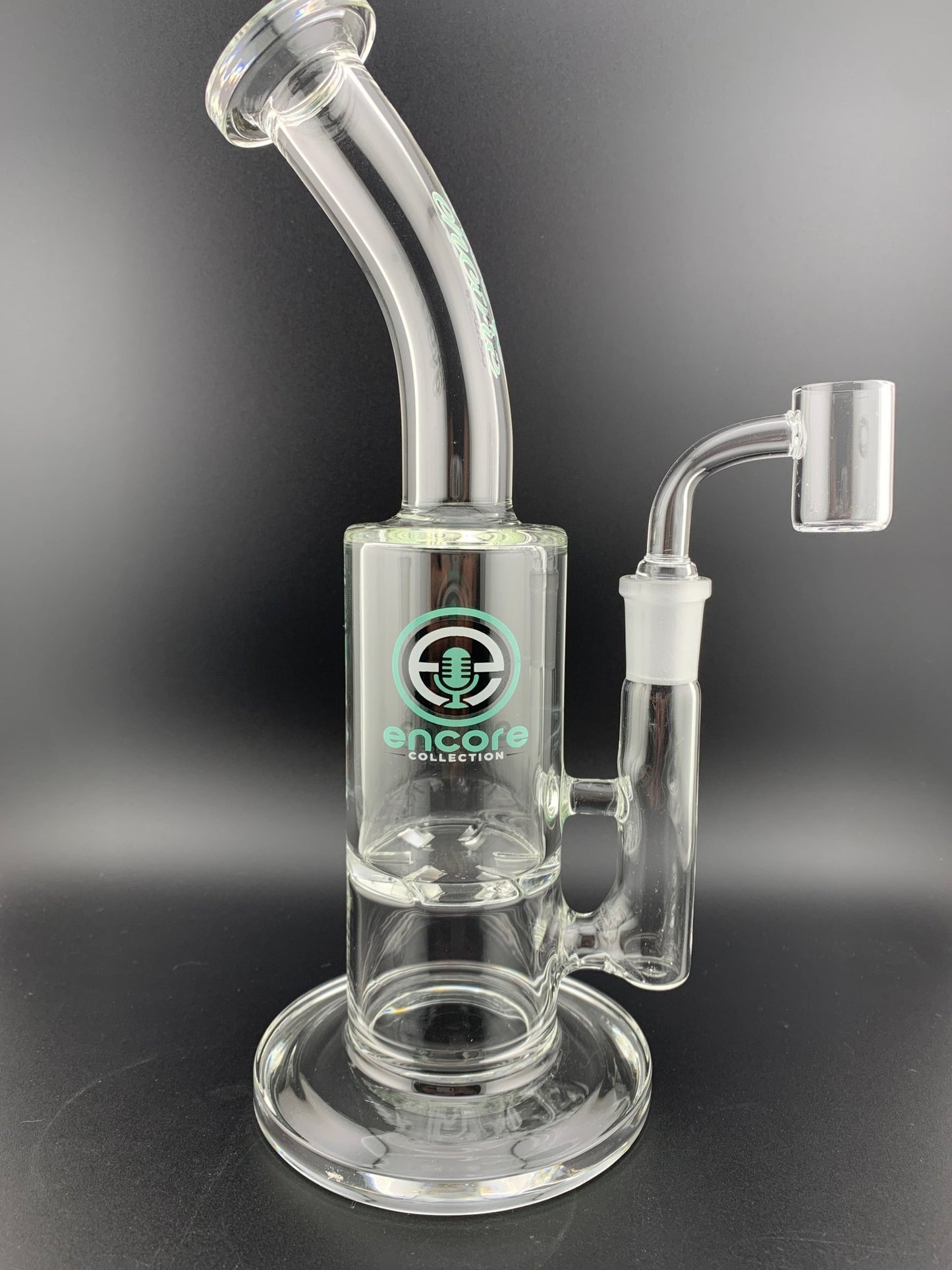 Encore Glass 9" Turbine Bent Neck - Glassets
