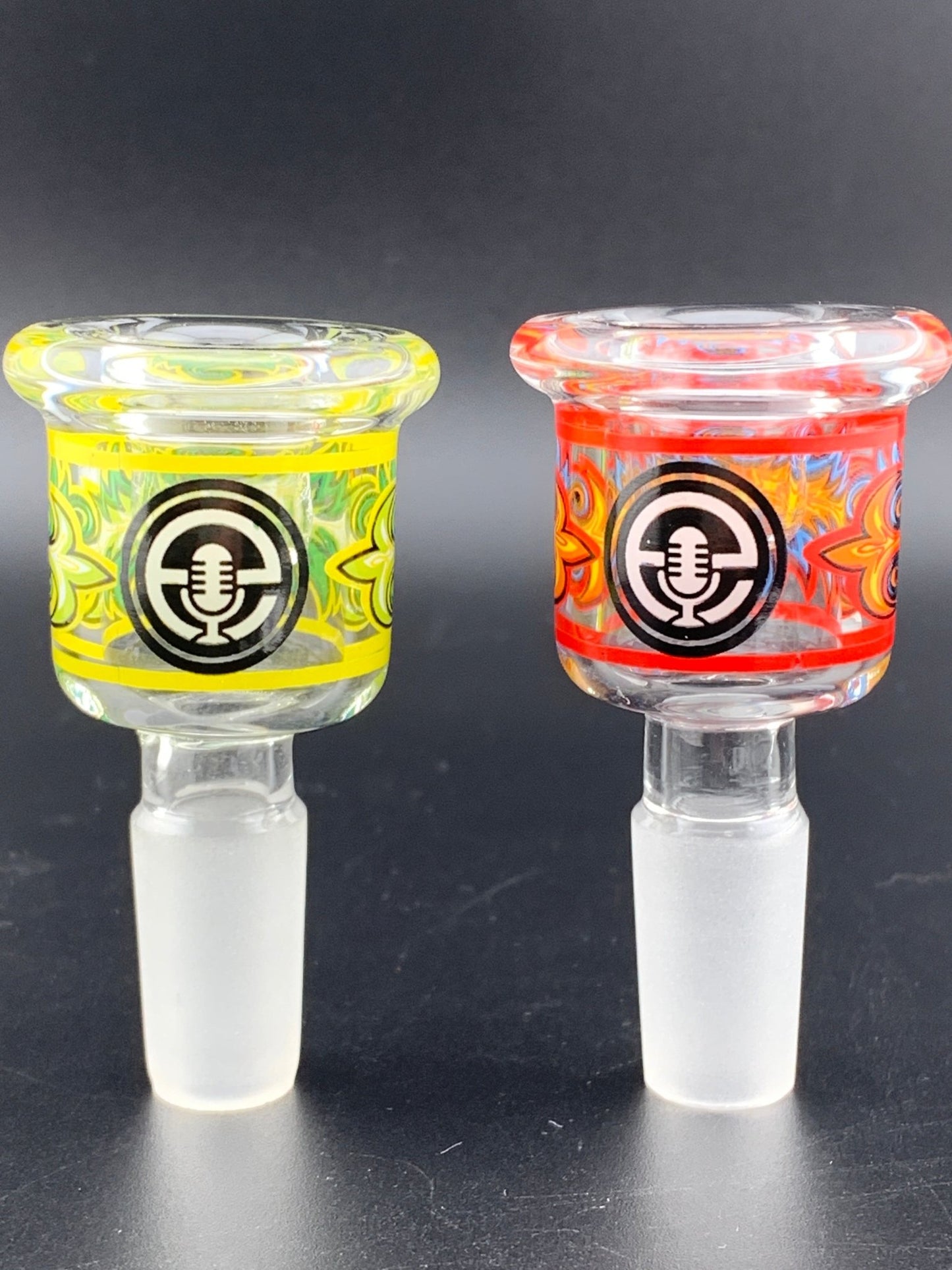 Encore Glass Reverse Decal Bowl - Glassets
