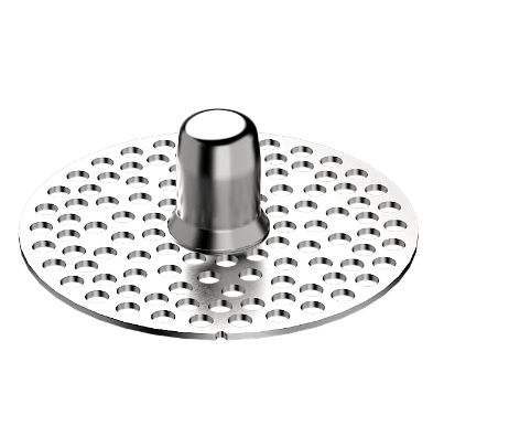 Flower Mill Next Gen Premium 2.5" Mill Plates - Glassets
