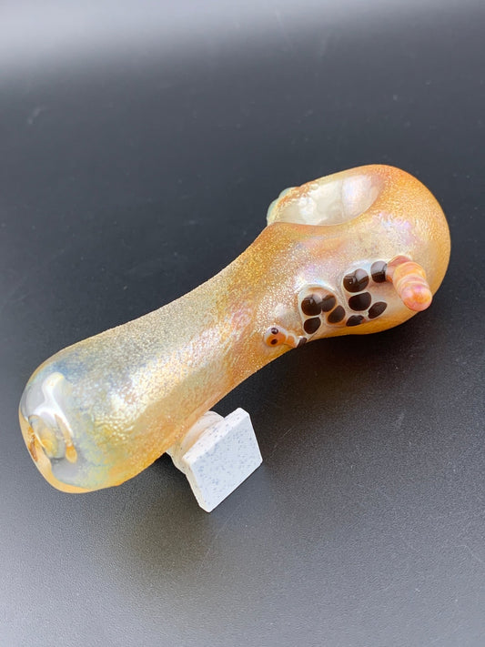 Glass Sector Fume Frit Spoons - Glassets