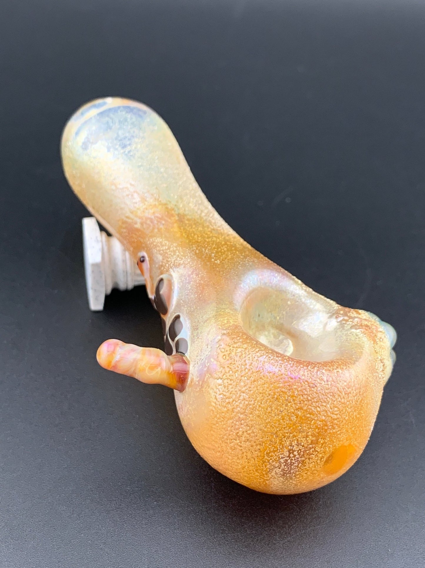 Glass Sector Fume Frit Spoons - Glassets