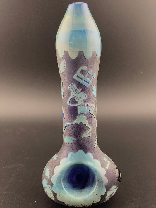 Grateful Dead x Pulsar Ethereal Hand Pipe - Glassets