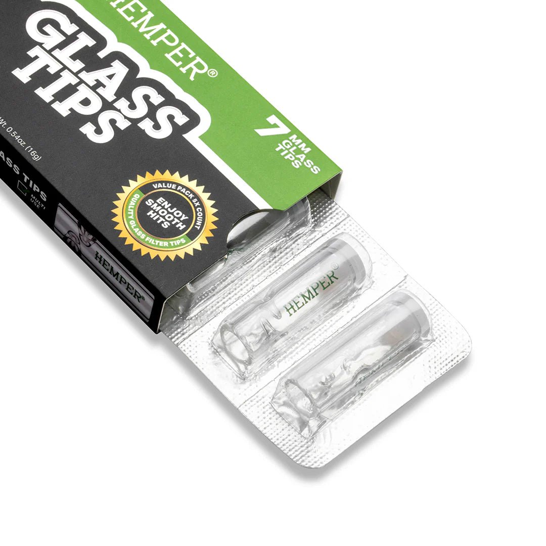 Hemper Glass Tips 5 Pack - Glassets