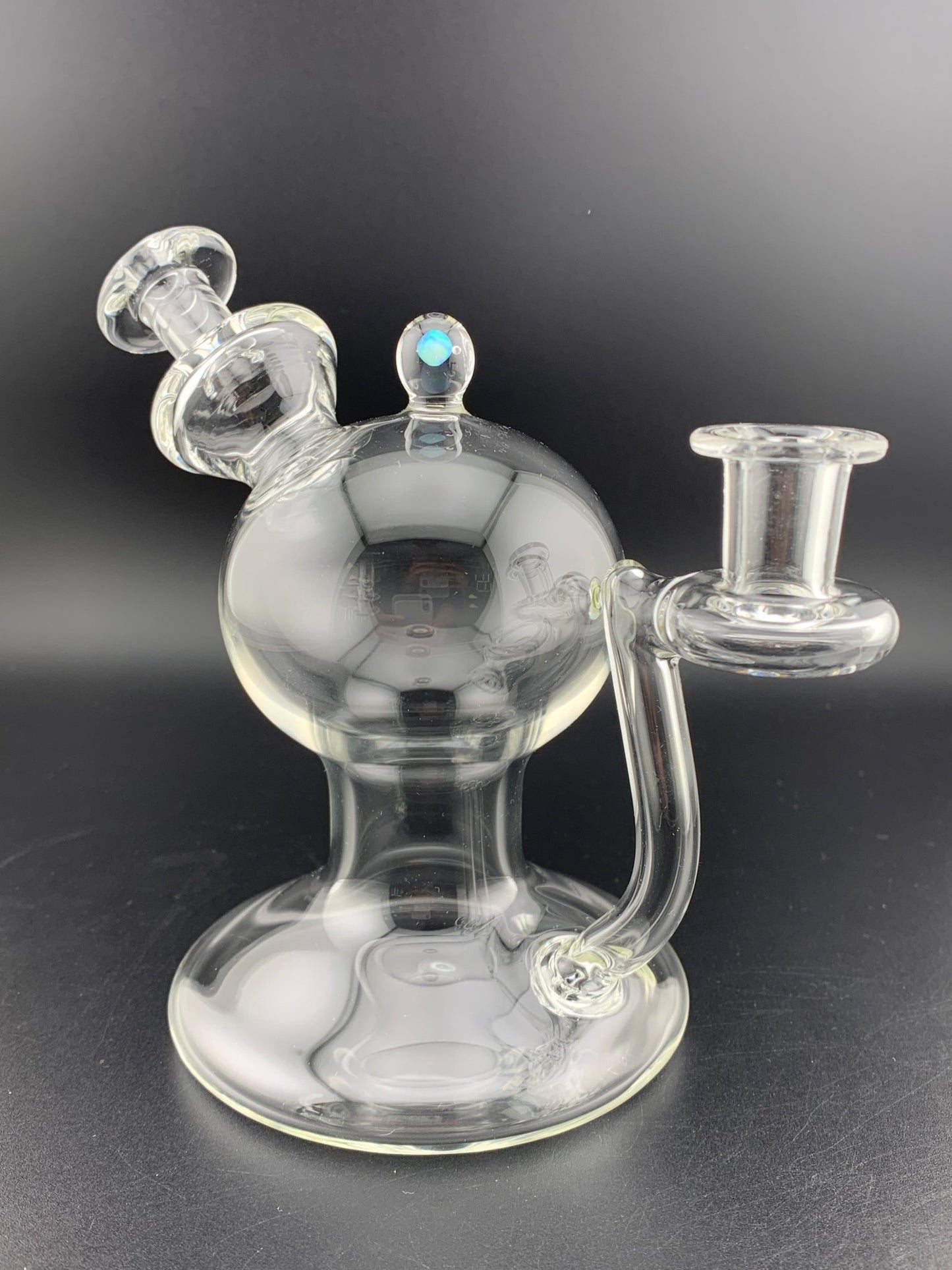Lid Glass Layback Clear - Glassets