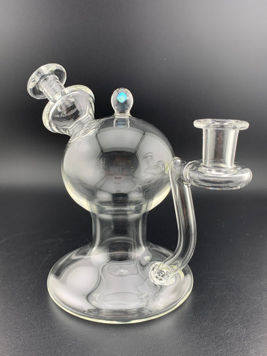 Lid Glass Layback Clear - Glassets