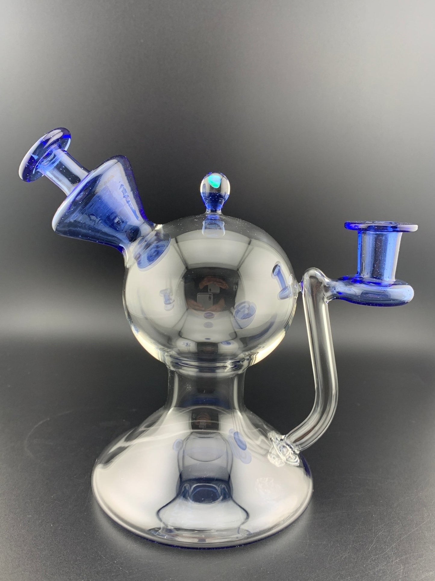 Lid Glass Layback Color Accented - Glassets