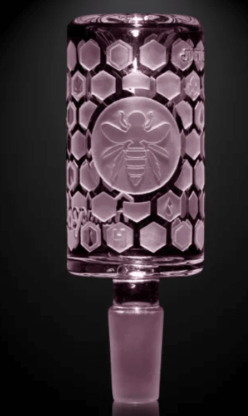 Milkyway Glass Bee Hive Long Bowl - Glassets