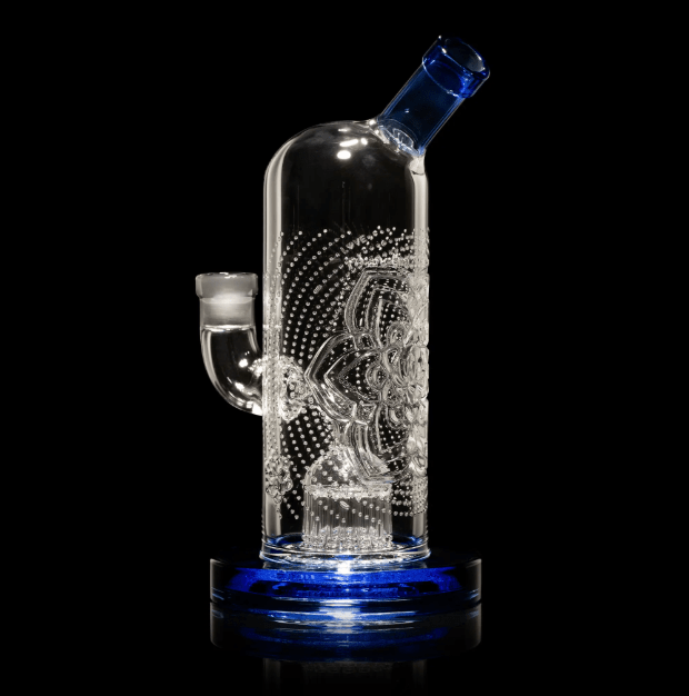 Milkyway Glass Chakra Level 1 8″ Bubbler - Glassets