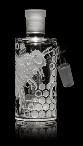 Milkyway Glass Clear Wet Ash Catchers - Glassets