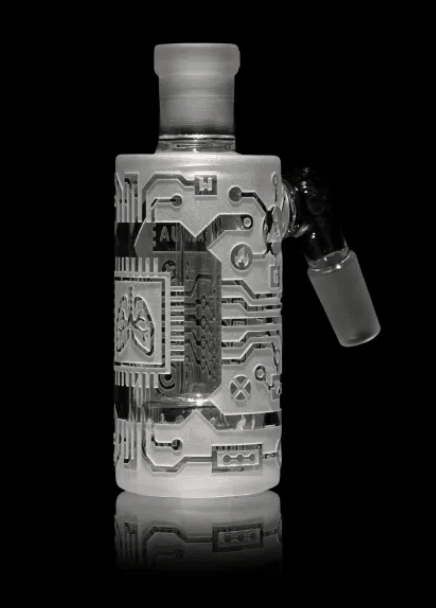Milkyway Glass Clear Wet Ash Catchers - Glassets