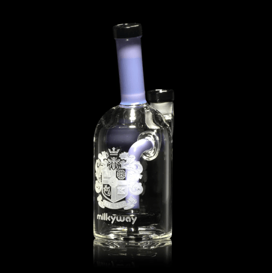 Milkyway Glass Coat of Arms 7″ Rig - Glassets
