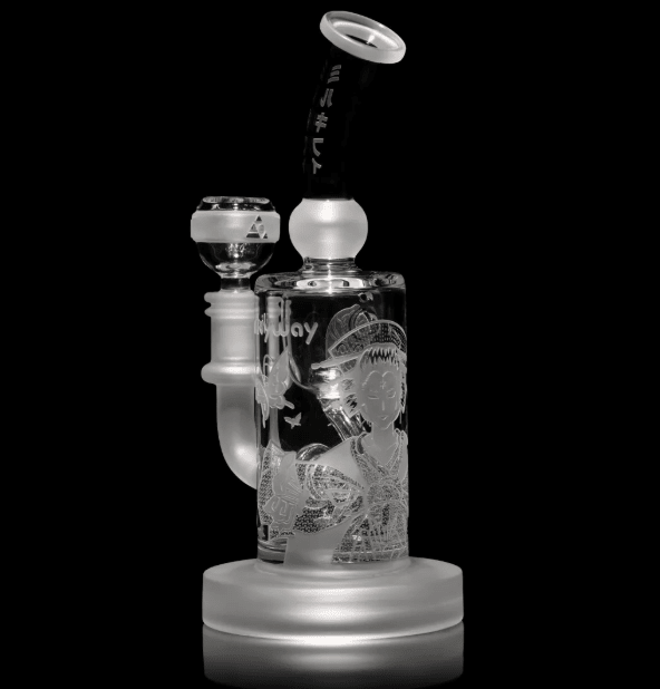 Milkyway Glass Kabuki Recycler 8.5” Rig - Glassets