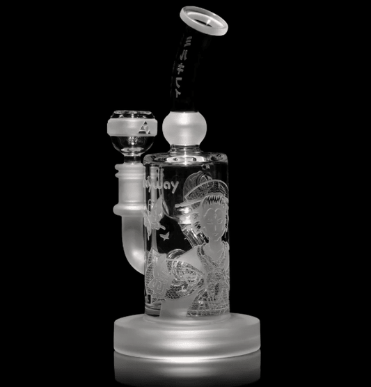 Milkyway Glass Kabuki Recycler 8.5” Rig - Glassets