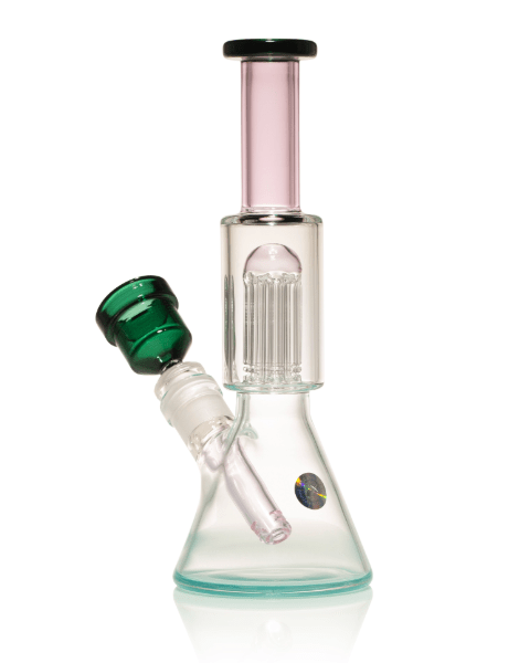 Milkyway Glass Stack Perc Mini 9" Beaker - Glassets
