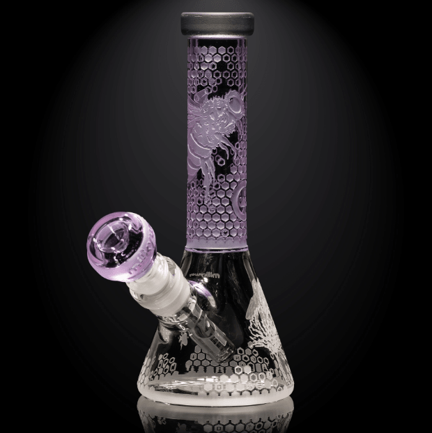 Milkyway Glass Tiny Apiary Mini 8″ Beaker - Glassets