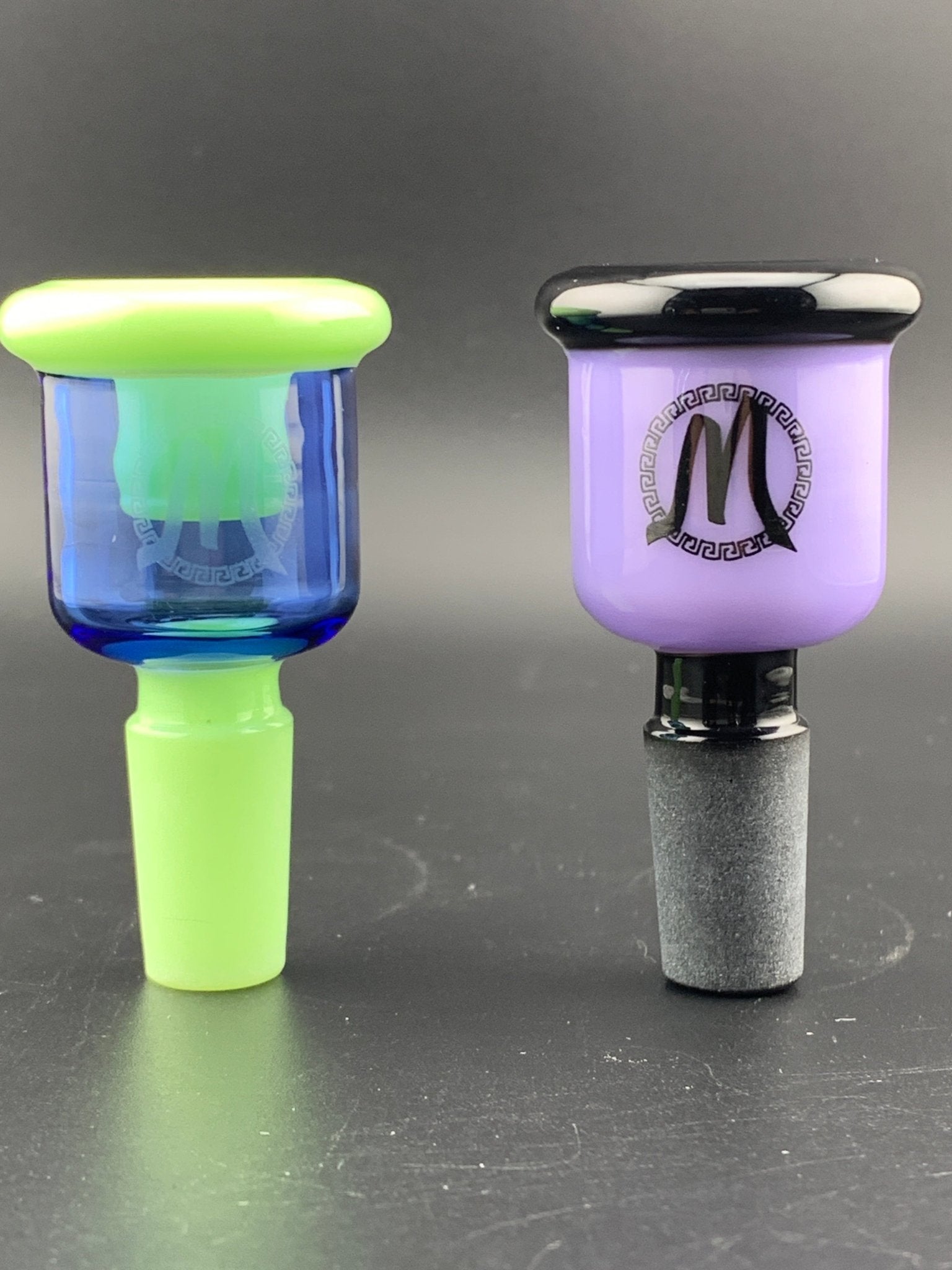 Monark Glass 2 Tone Screen Bell Bowl - Glassets