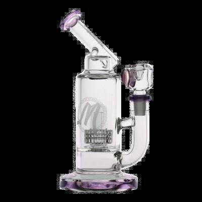 Monark Glass Stemless Side Arm Matrix Perk Color - Glassets