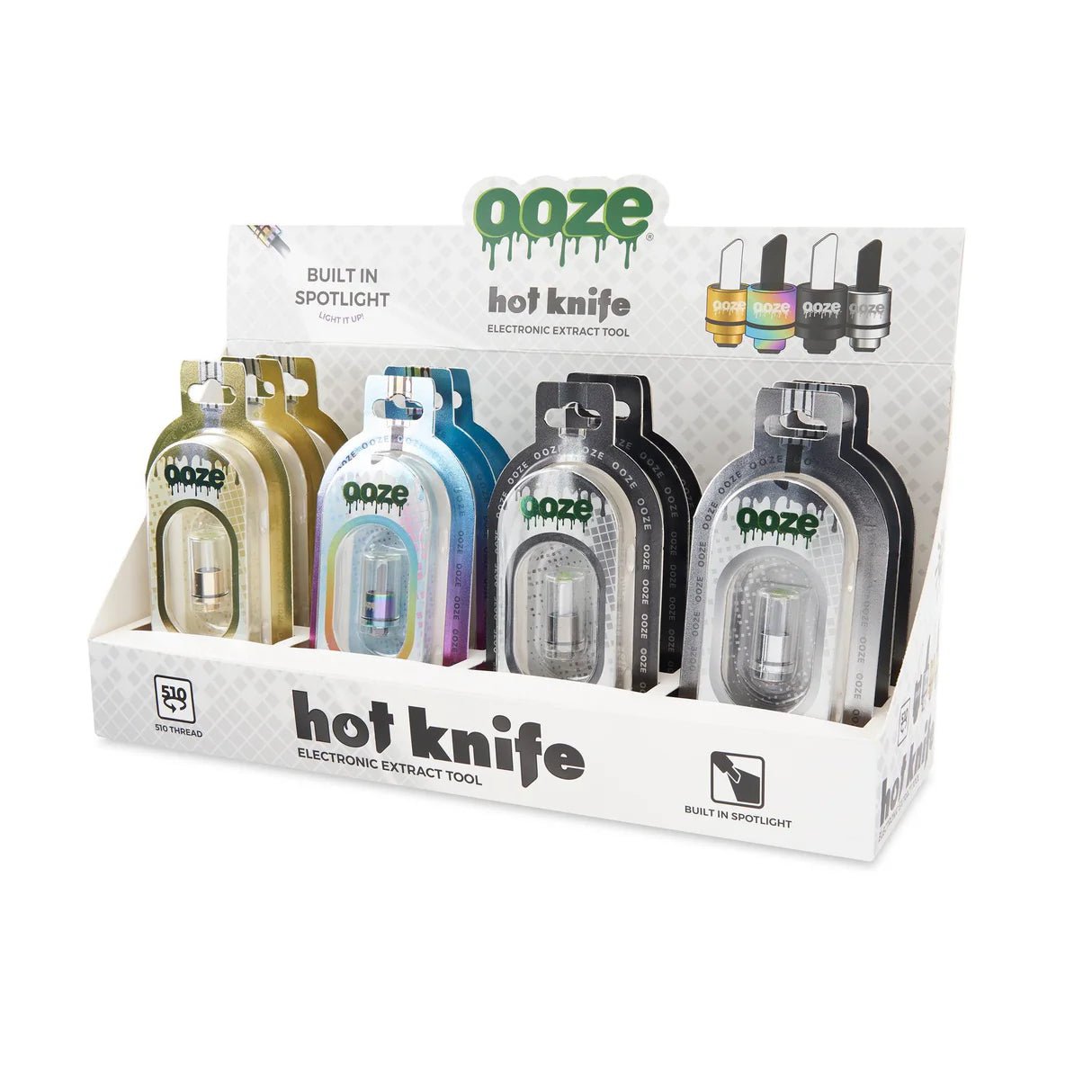 Ooze LED Hot Knife 2.0 - Glassets