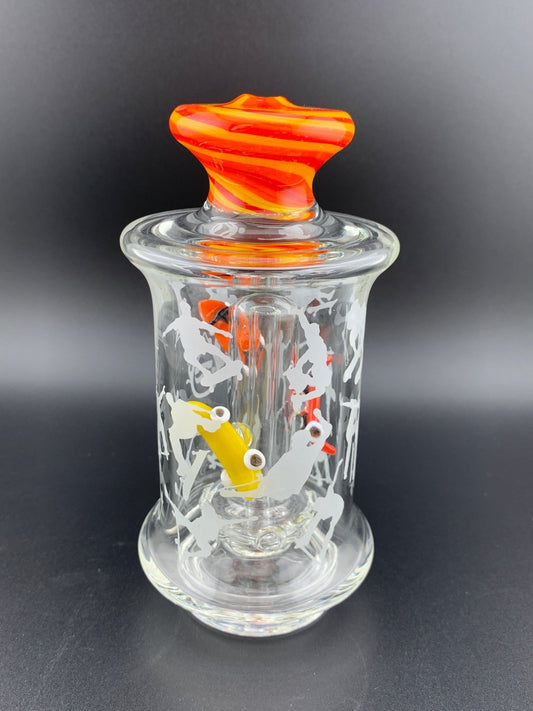 Pulsar Skate or Die Bubbler Attachment for Puffco Peak & Peak Pro - Glassets
