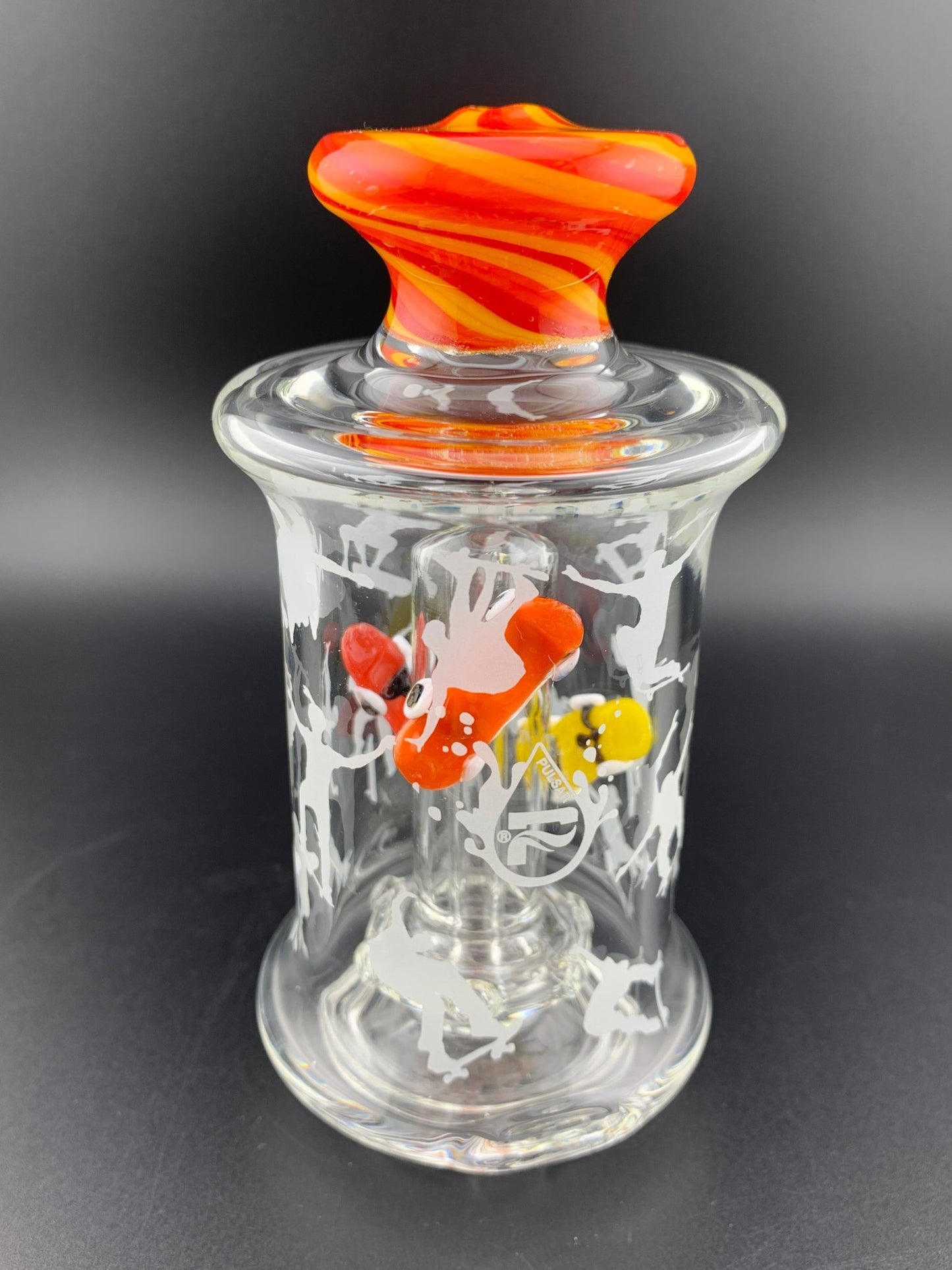Pulsar Skate or Die Bubbler Attachment for Puffco Peak & Peak Pro - Glassets