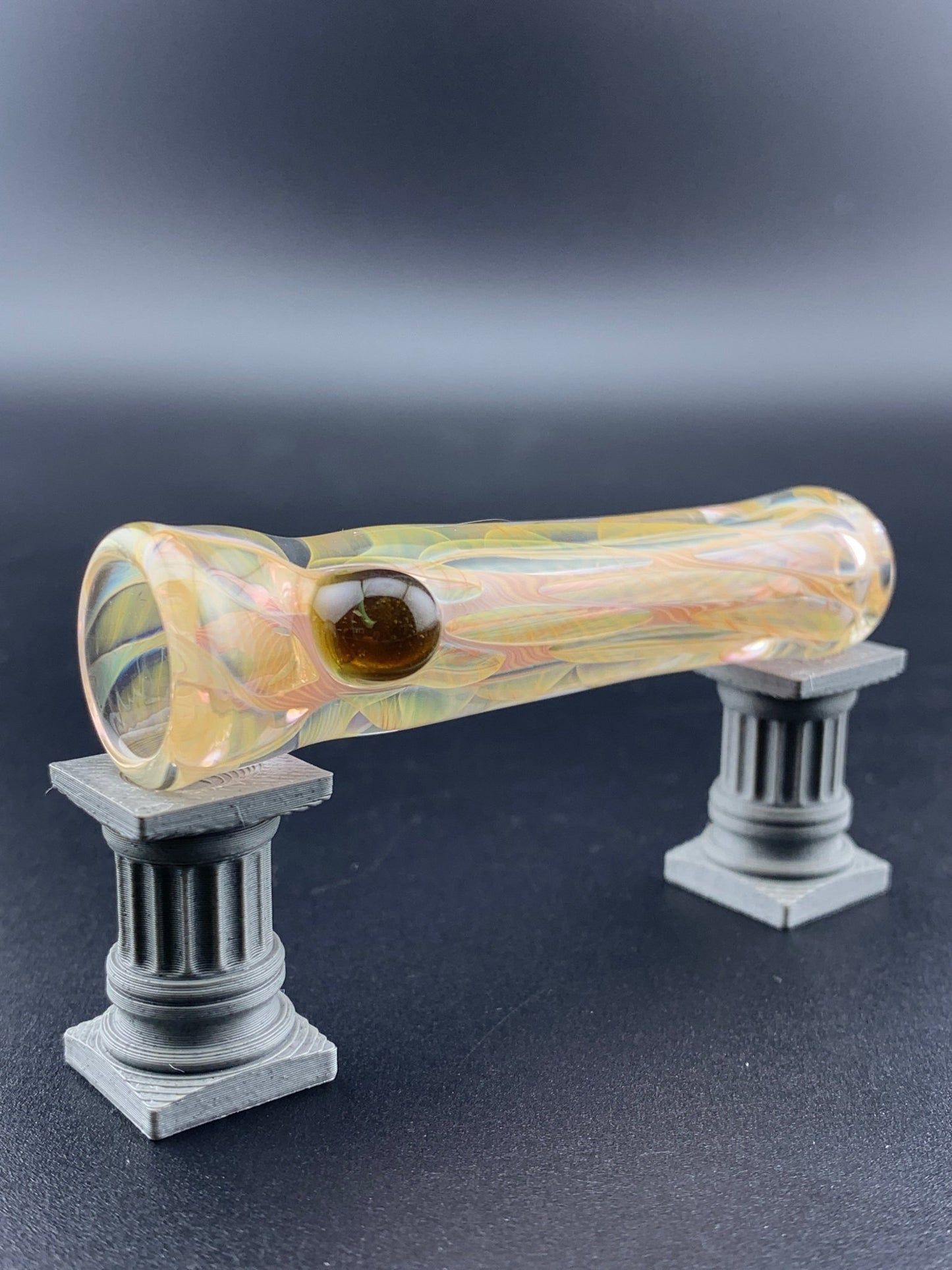 Soft Spoken Glass Fumed Chillums - Glassets