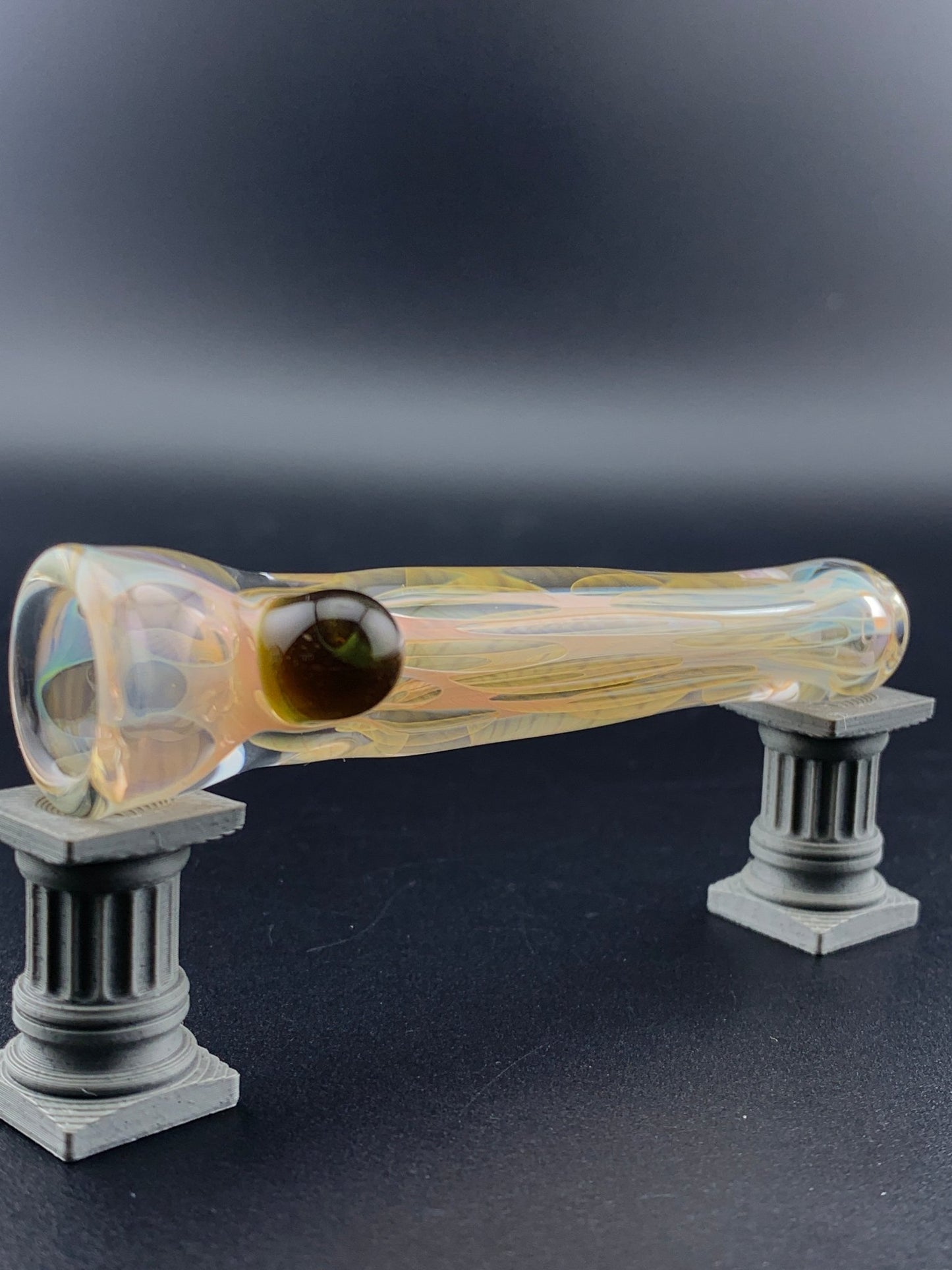 Soft Spoken Glass Fumed Chillums - Glassets