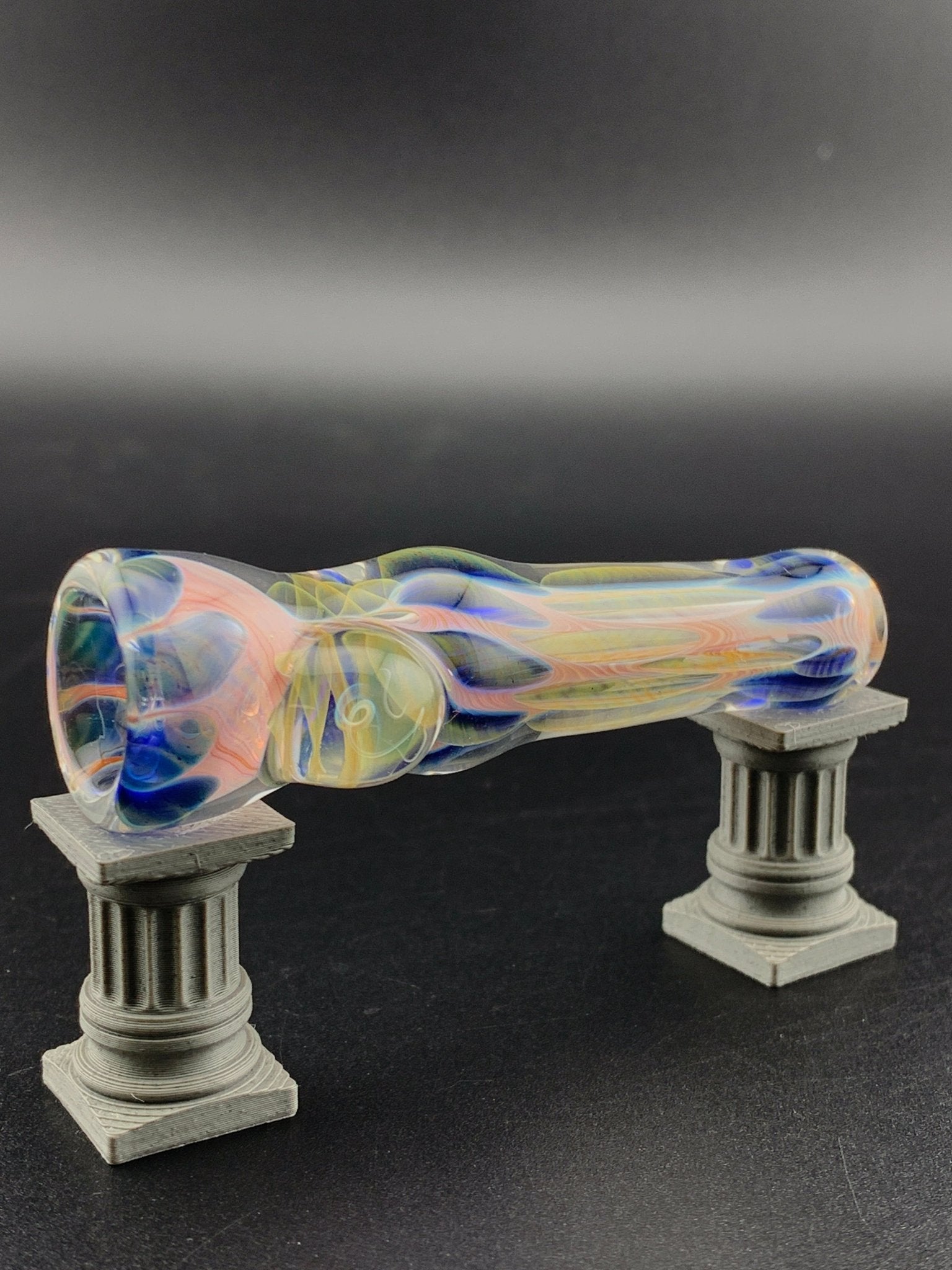 Soft Spoken Glass Fumed Chillums - Glassets