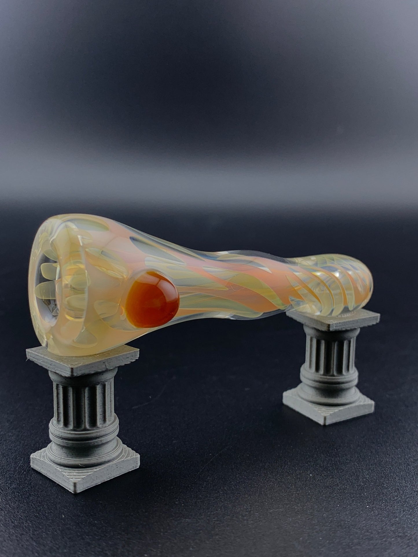 Soft Spoken Glass Fumed Chillums - Glassets