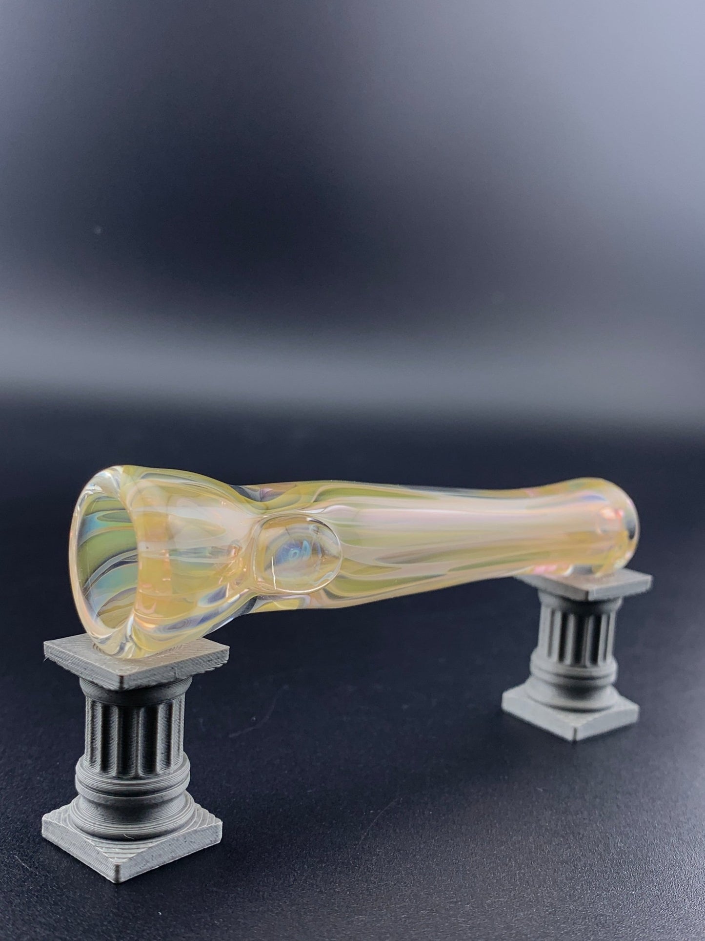 Soft Spoken Glass Fumed Chillums - Glassets