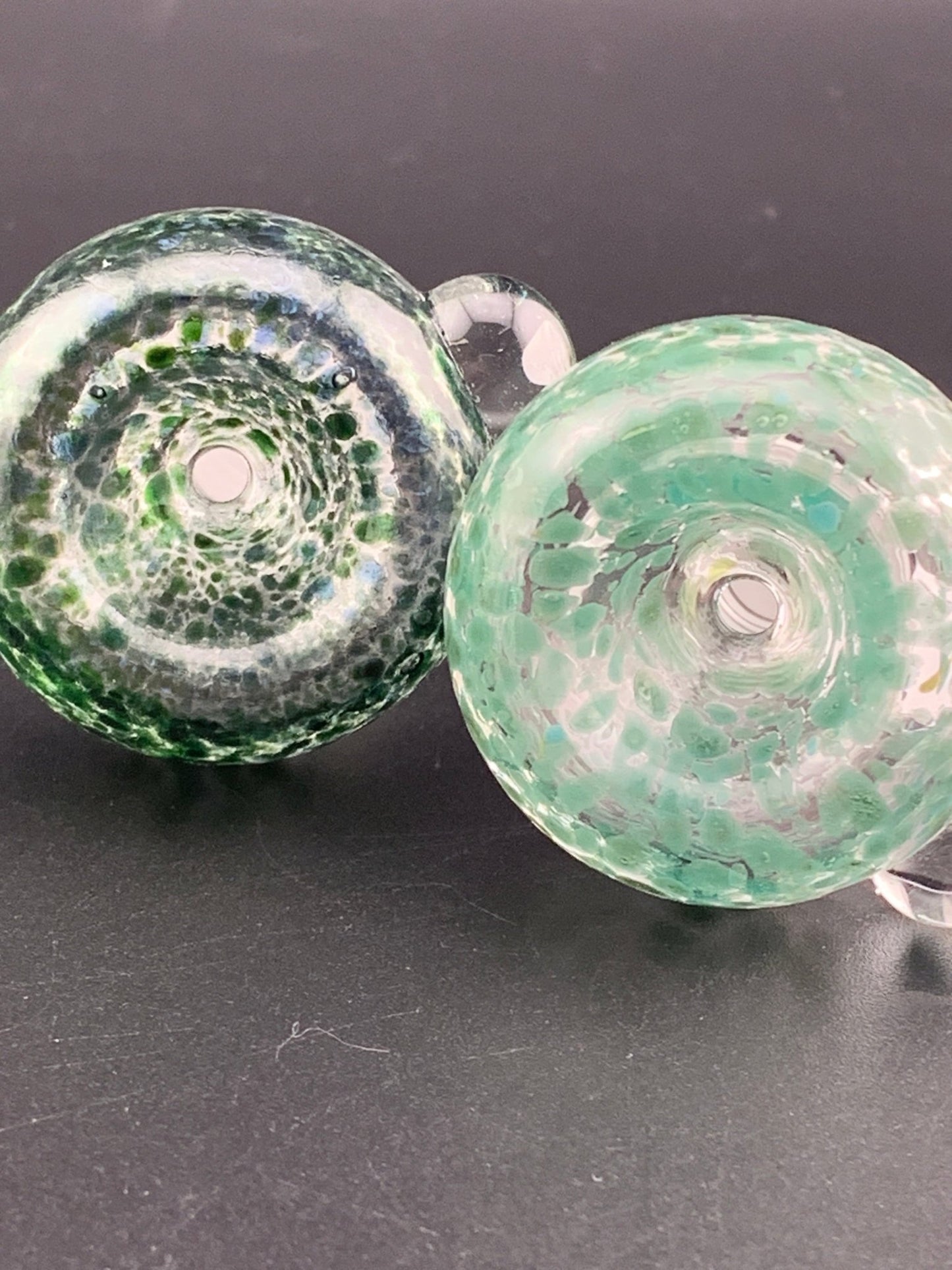 Spot Frit Bubble Slide - Glassets