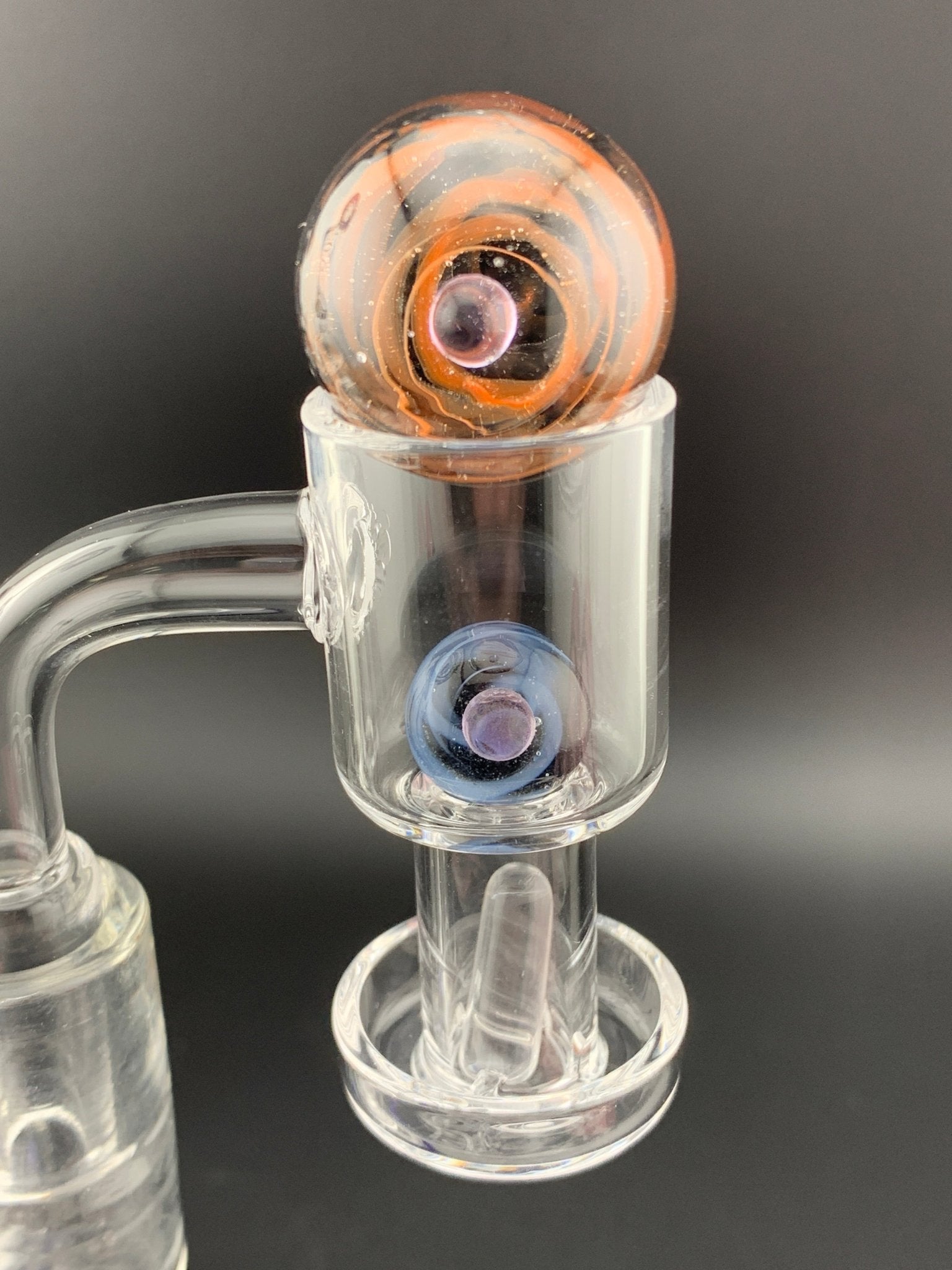 Terpvac W/ Dichro Cap and Clear Pill - Glassets